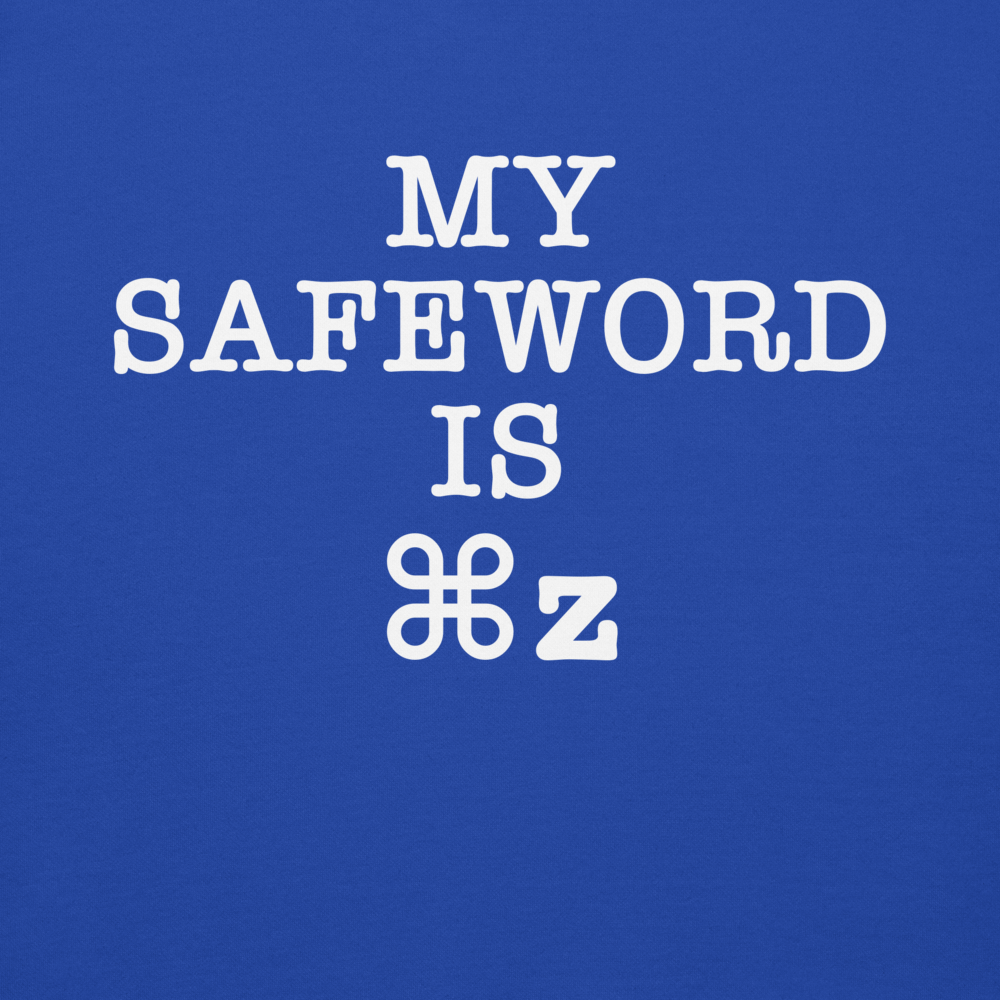 Safe Word - ⌘Z