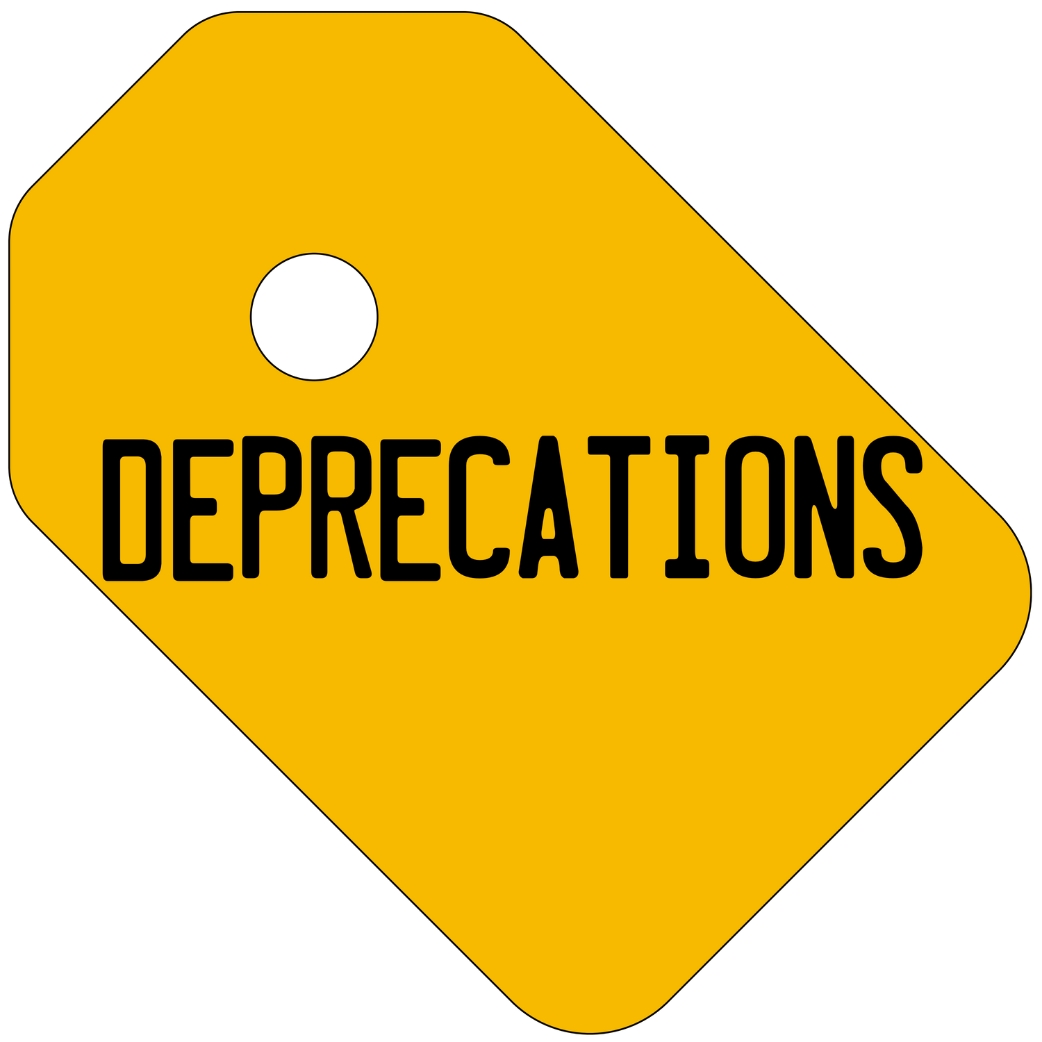 Deprecations