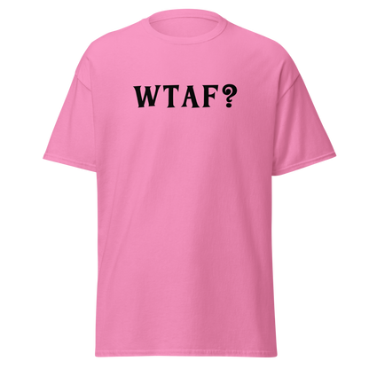 "WTAF?" printed on a azalea on an invisible body